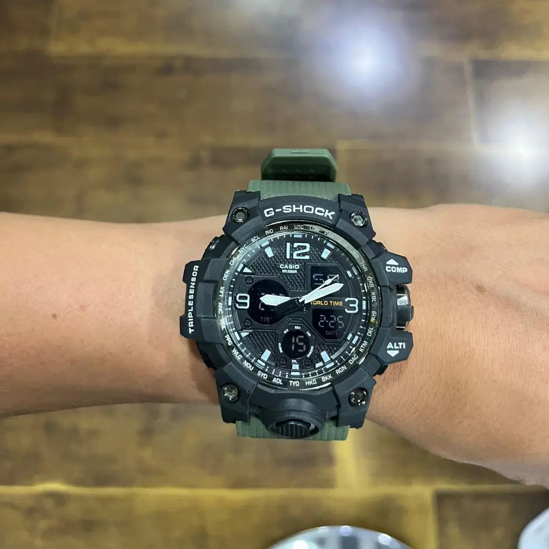 Reloj Deportivo Goma Caja Redonda