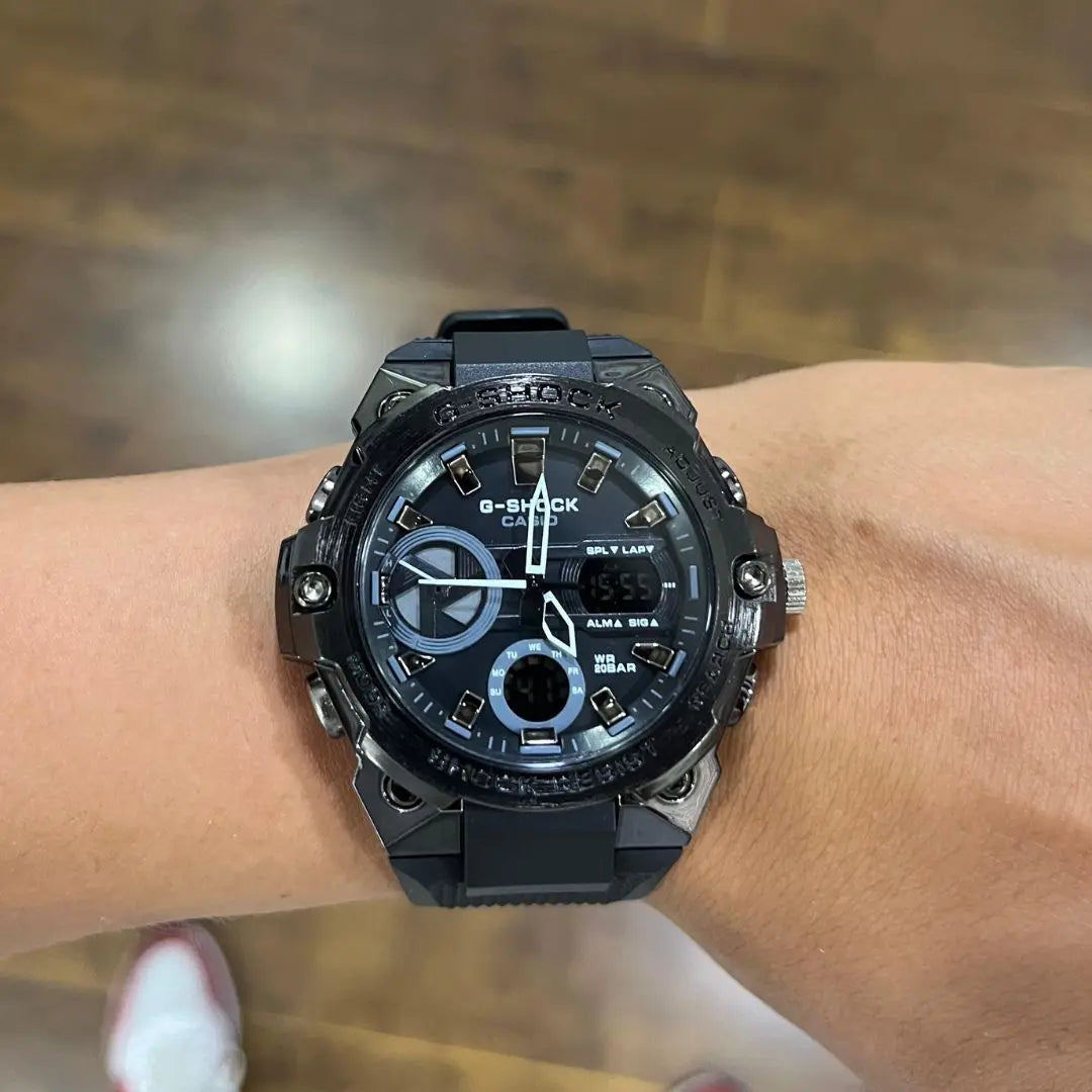 Reloj Deportivo Goma Análogo Digital con Luz