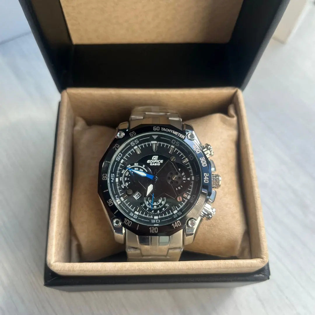 Reloj Clásico Acero con Cronógrafos