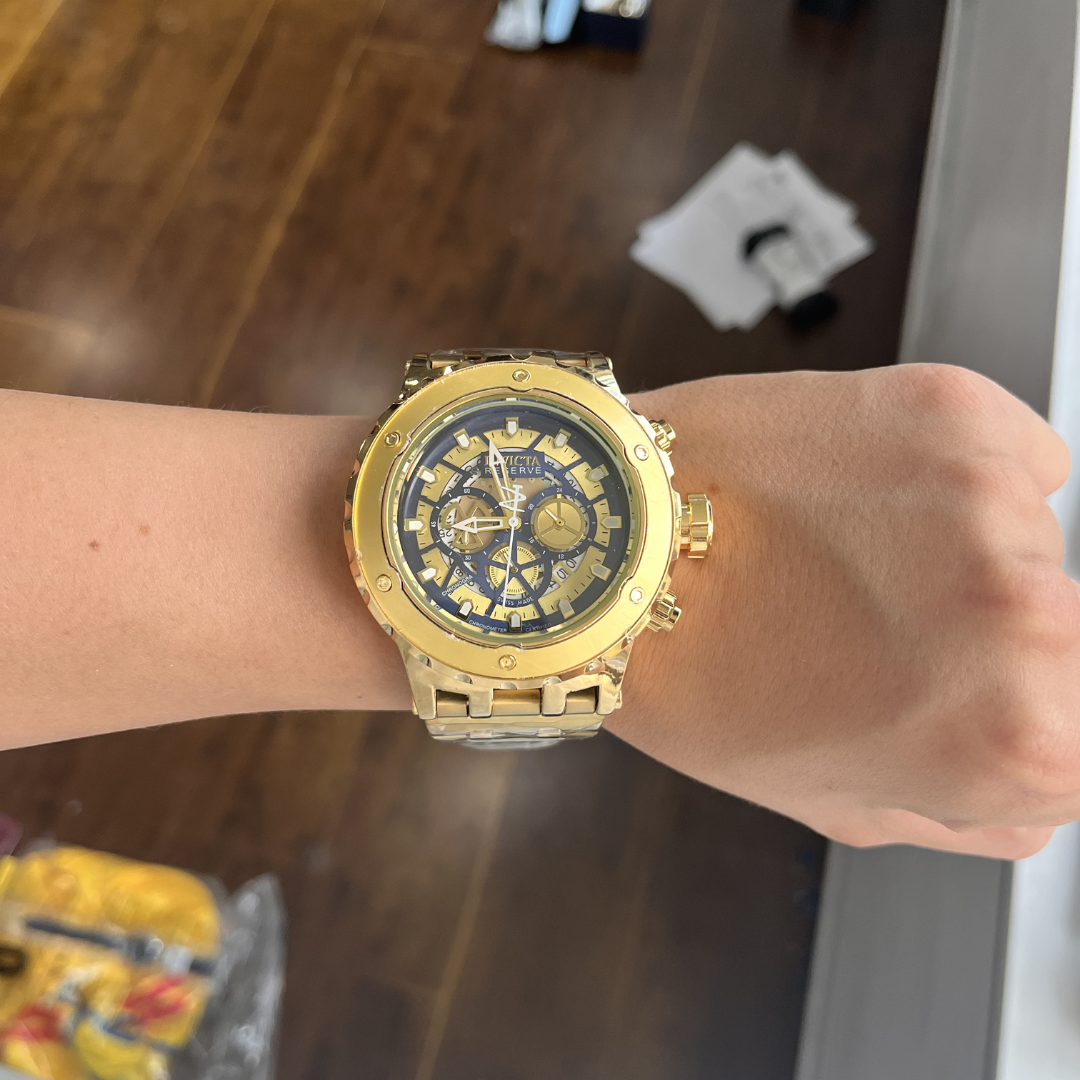 Reloj Deportivo Acero con Cronógrafos