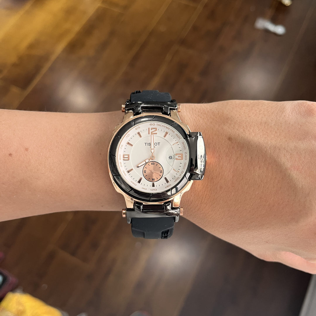 Reloj Pulso Goma con Fecha