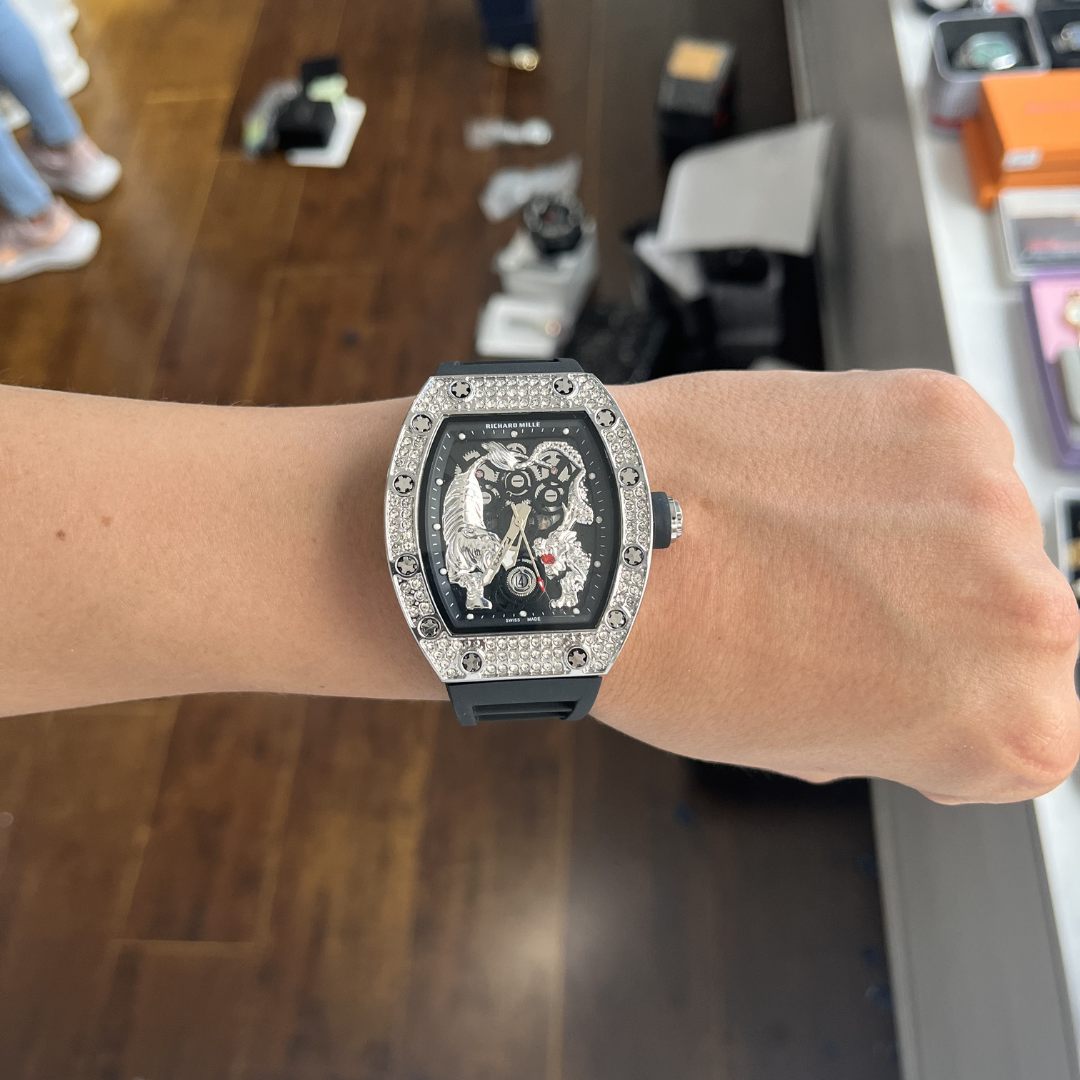 Reloj Goma Tigre