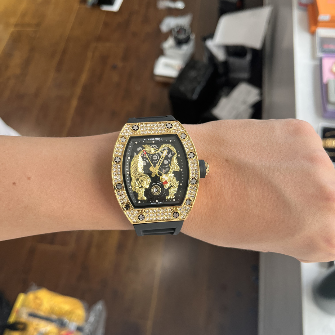 Reloj Goma Tigre