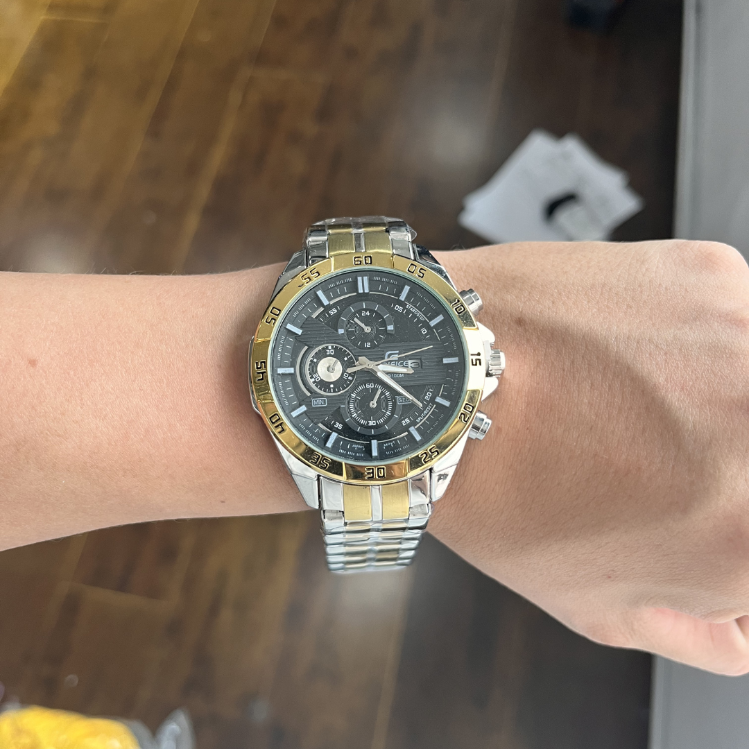 Reloj Acero con Cronógrafos