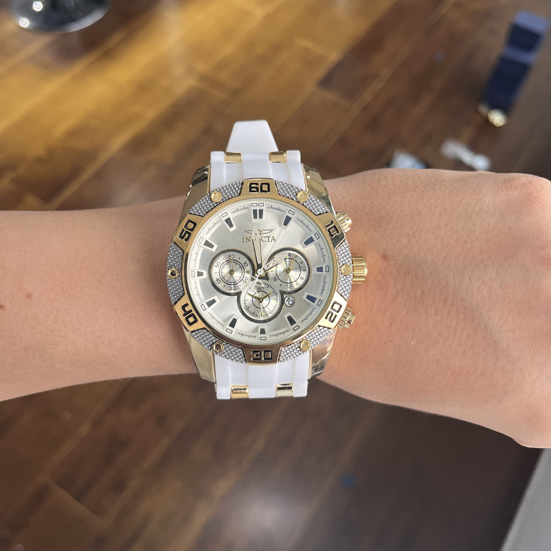 Reloj Goma con Cronógrafos