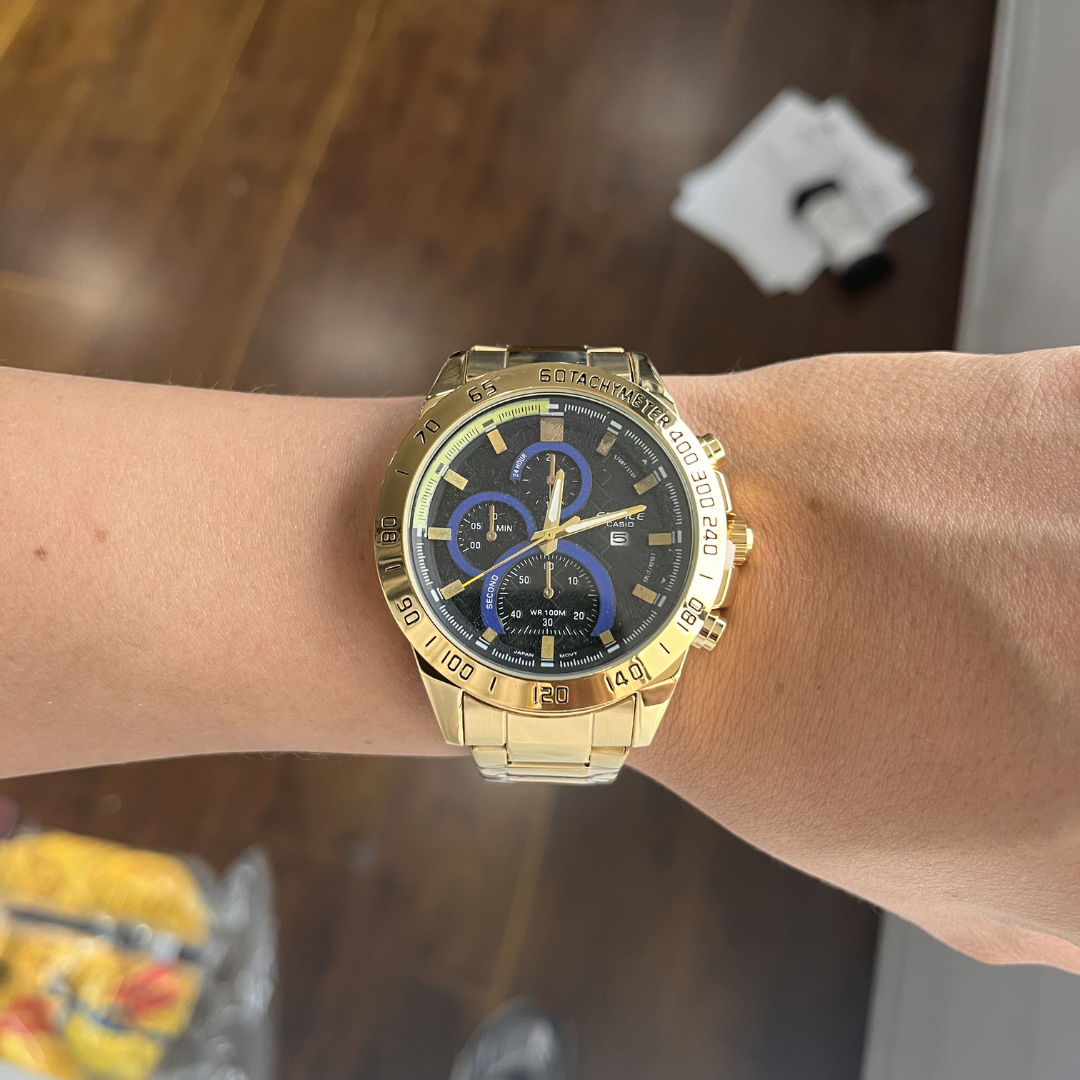 Reloj Acero con Cronógrafos