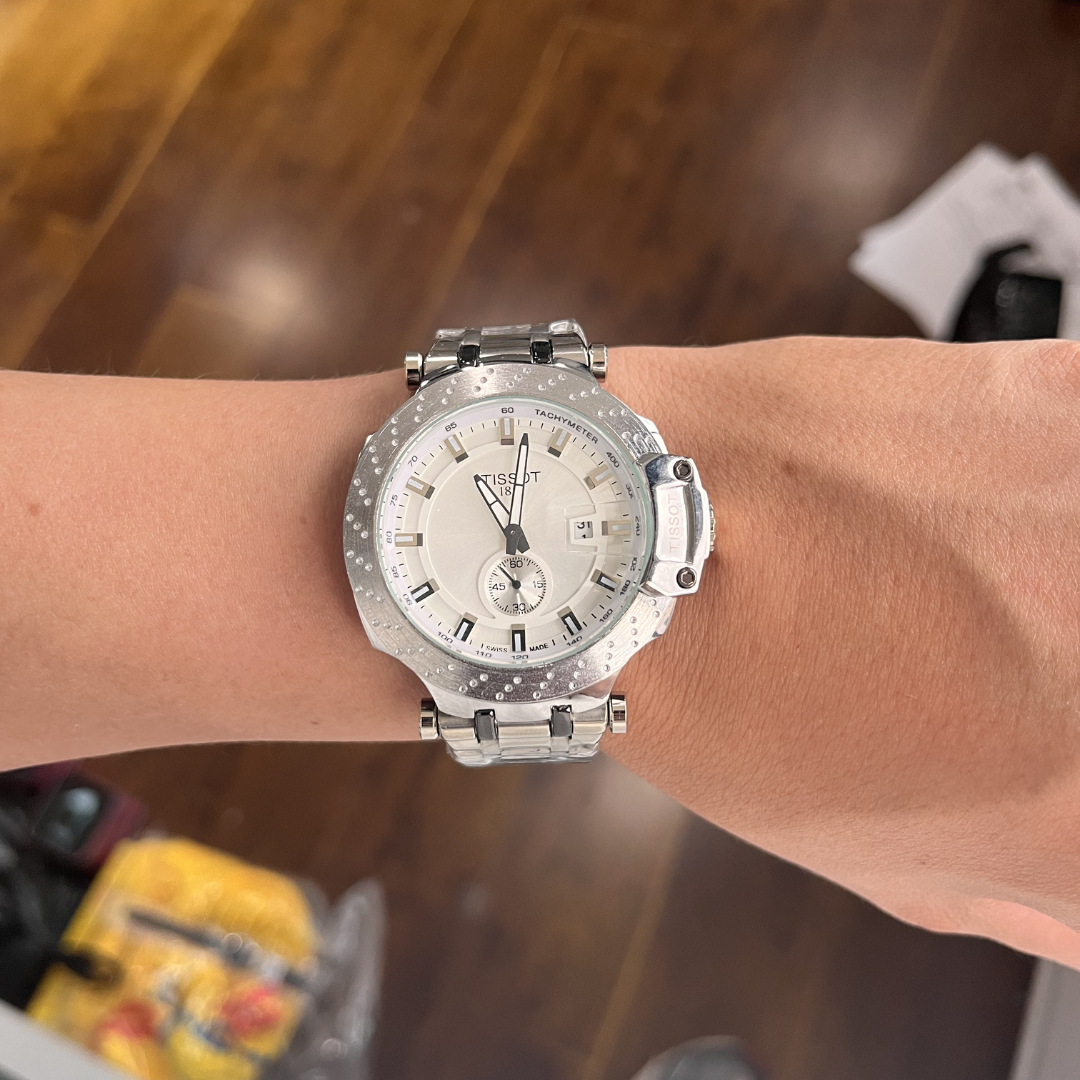 Reloj Pulso Goma con Fecha