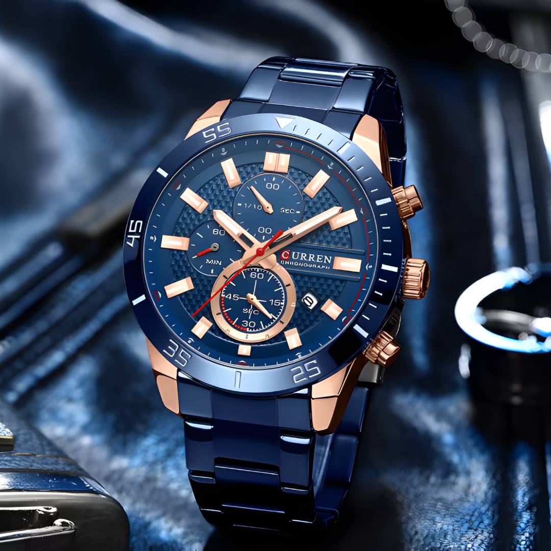 Reloj Curren Acero Cronógrafos Tone