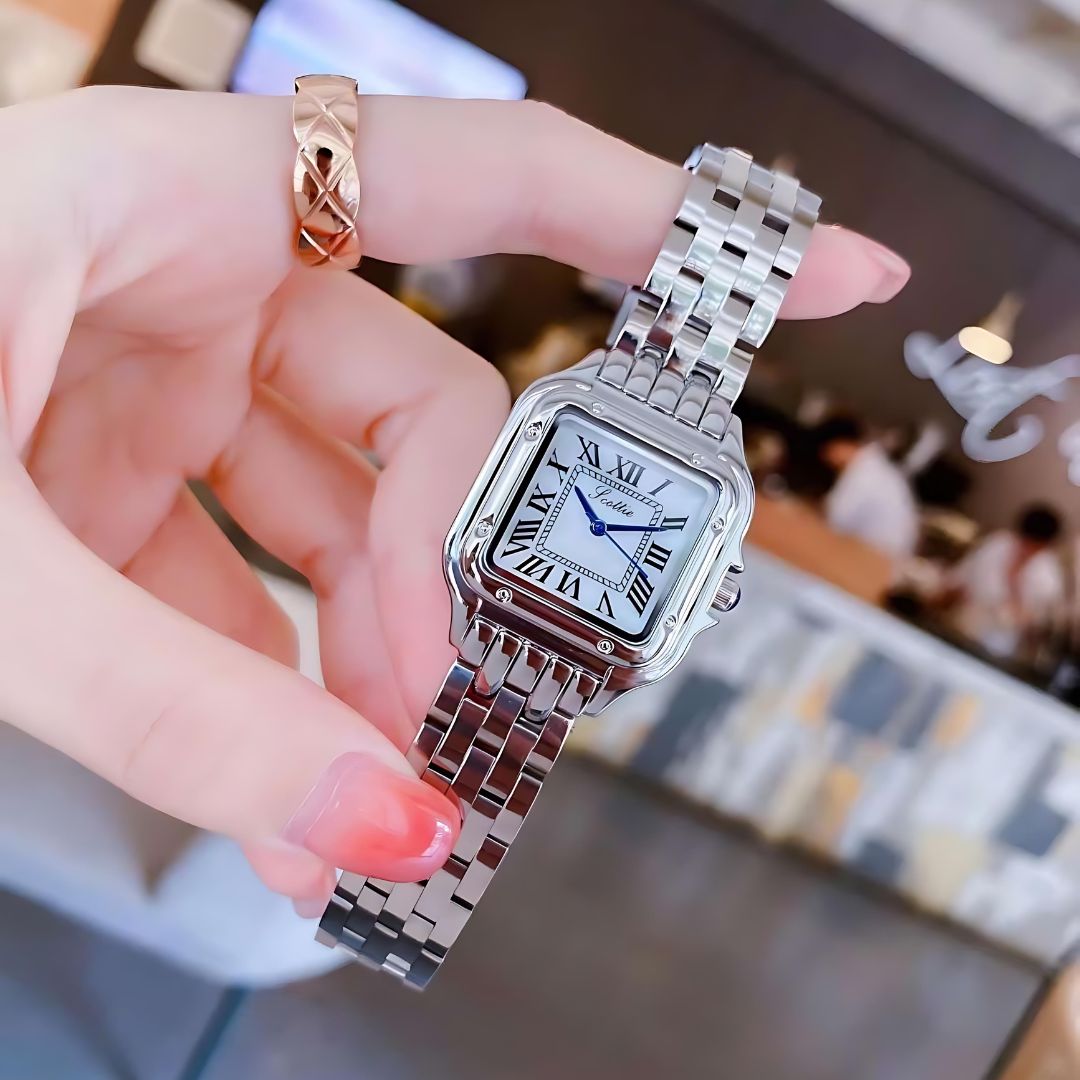 Scottie® Reloj de Mujer  Cuadrado en Acero Inoxidable