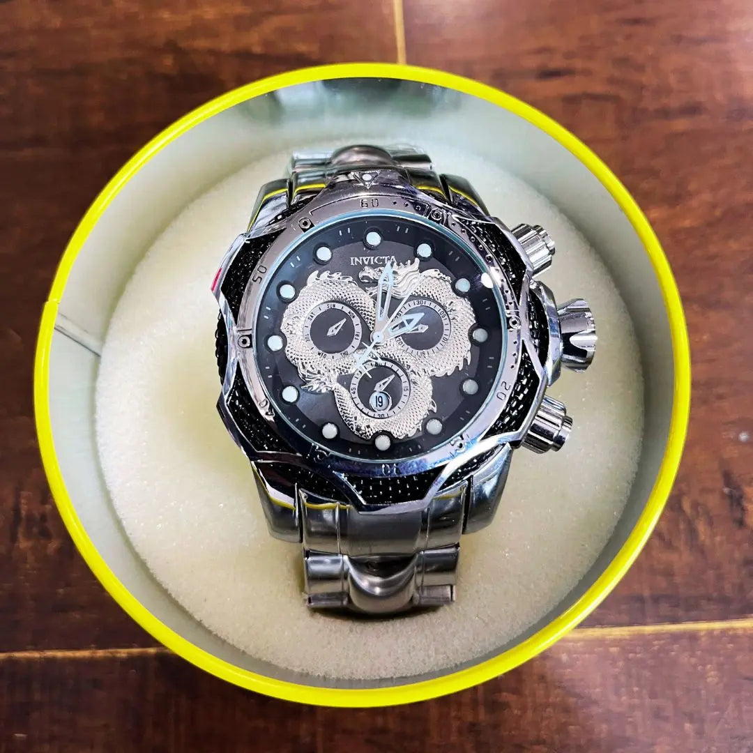 Reloj Acero con Cronógrafos Serpiente