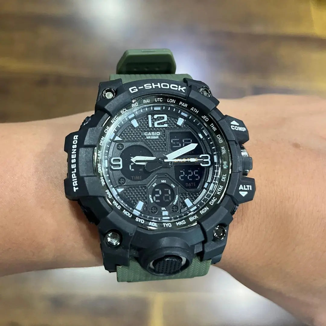 Reloj Deportivo Goma Caja Redonda
