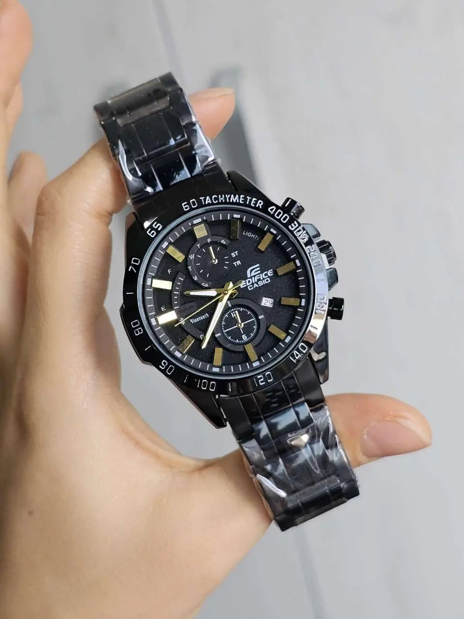 Reloj Clásico Acero con Cronógrafos