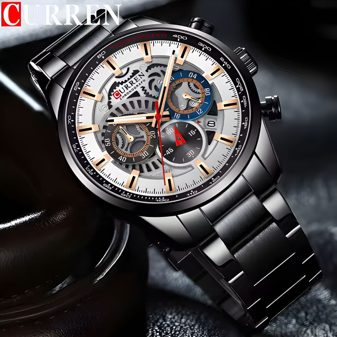 Reloj Curren Acero Negro