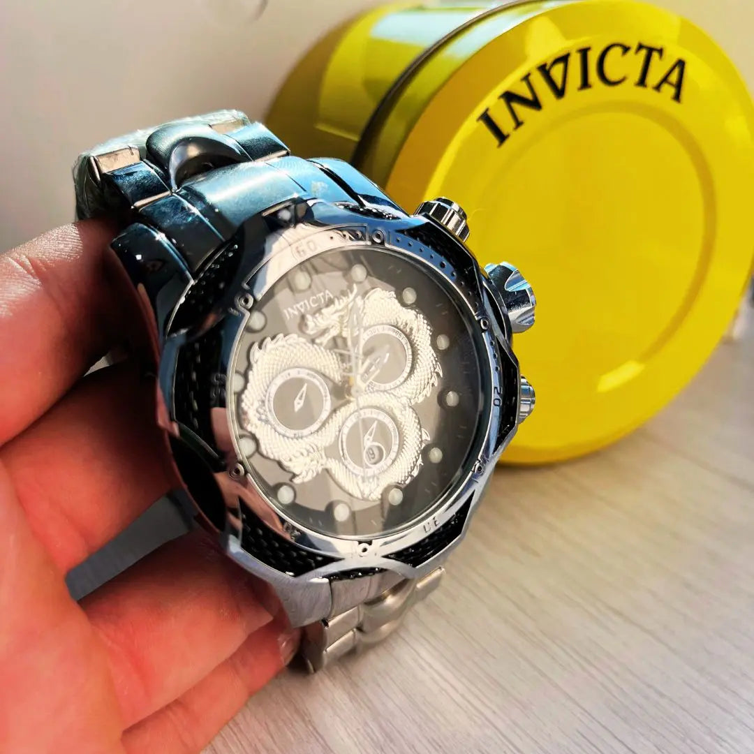 Reloj Acero con Cronógrafos Serpiente
