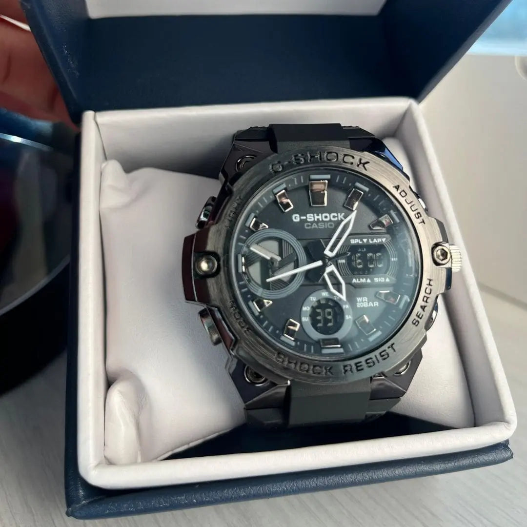 Reloj Deportivo Goma Análogo Digital con Luz
