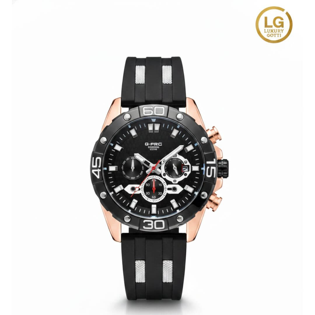 Reloj Deportivo Goma con Cronógrafos
