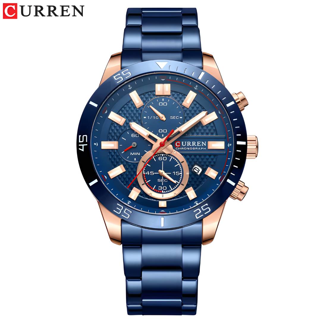 Reloj Curren Acero Cronógrafos Tone