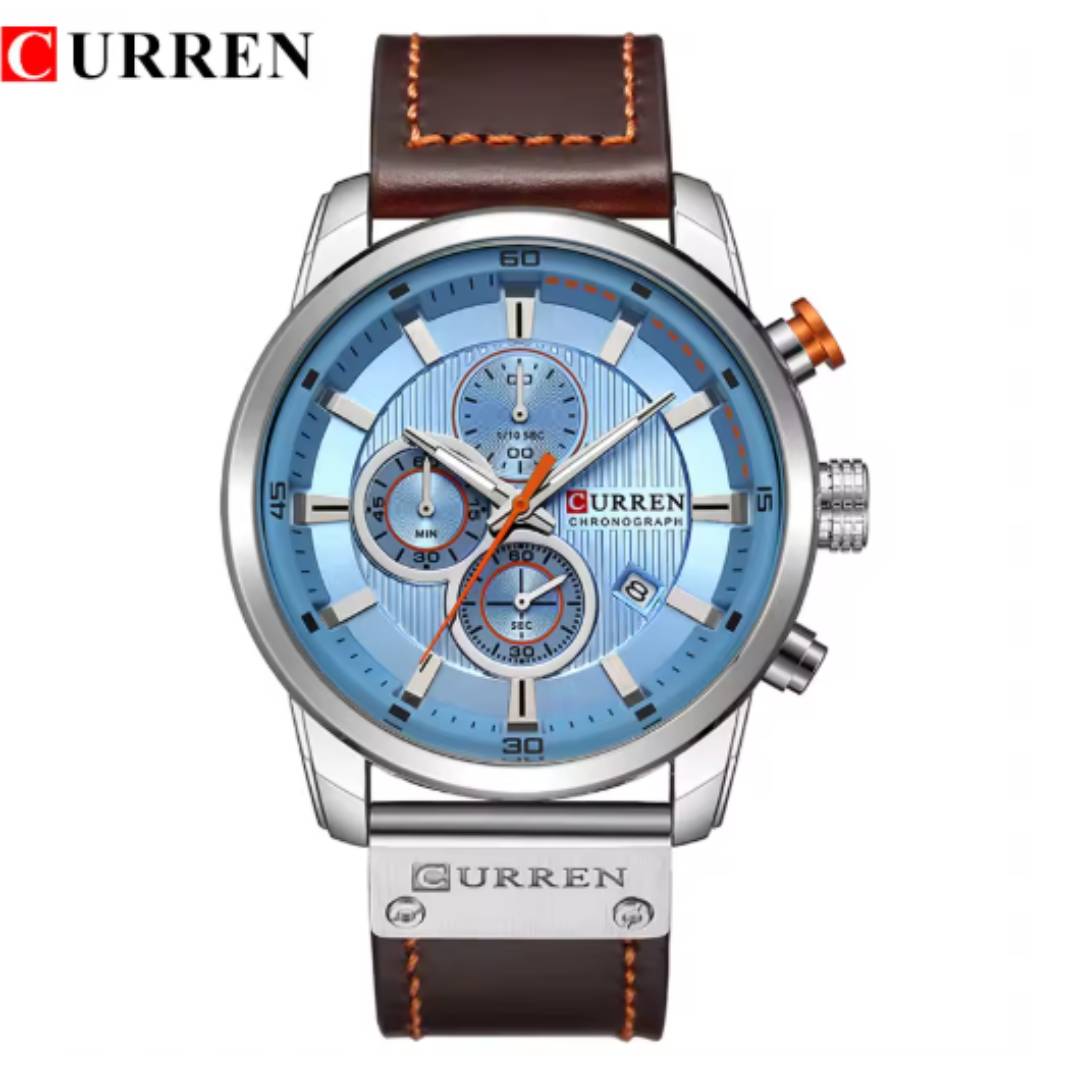 Reloj Curren Cuero con Cronógrafos
