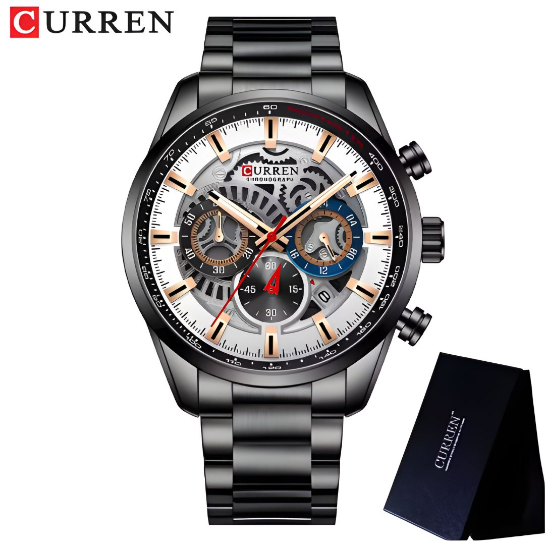 Reloj Curren Acero Negro