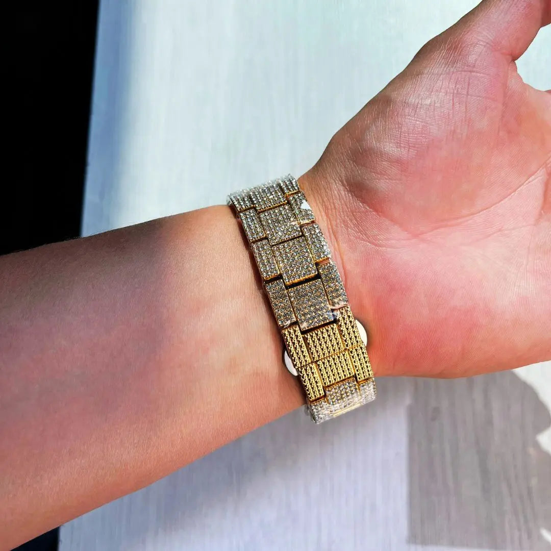 Reloj Cubano G-Force Dorado