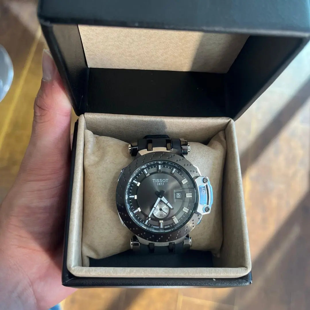 Reloj Clásico Acero Negro con Calendario