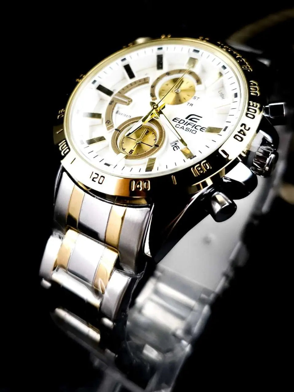 Reloj Clásico Acero con Cronógrafos