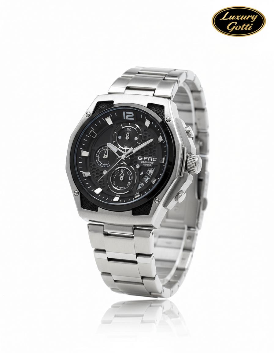 Reloj Acero con Cronógrafos Trial