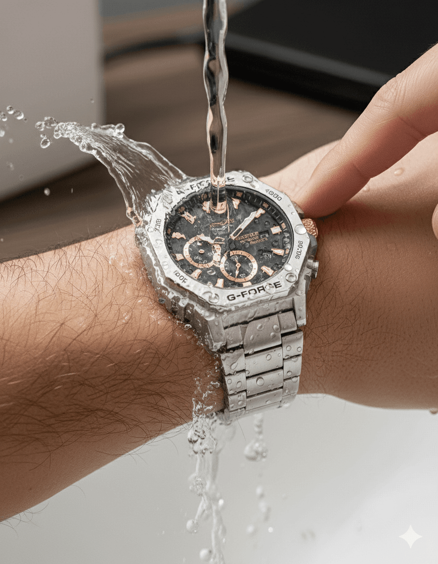 Reloj Acero con Cronógrafos Trial