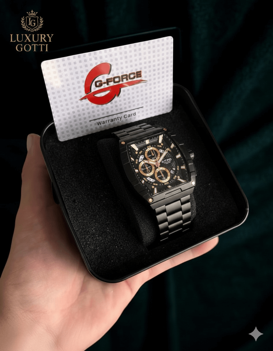 Reloj Acero Caja Rectangular Cronógafos
