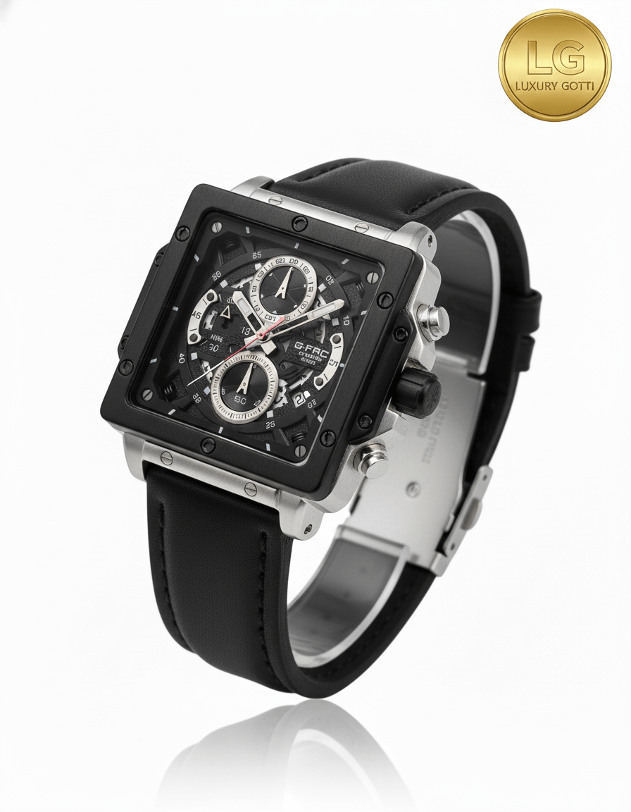 Reloj Deportivo Goma Caja Cuadrada Cronógrafos
