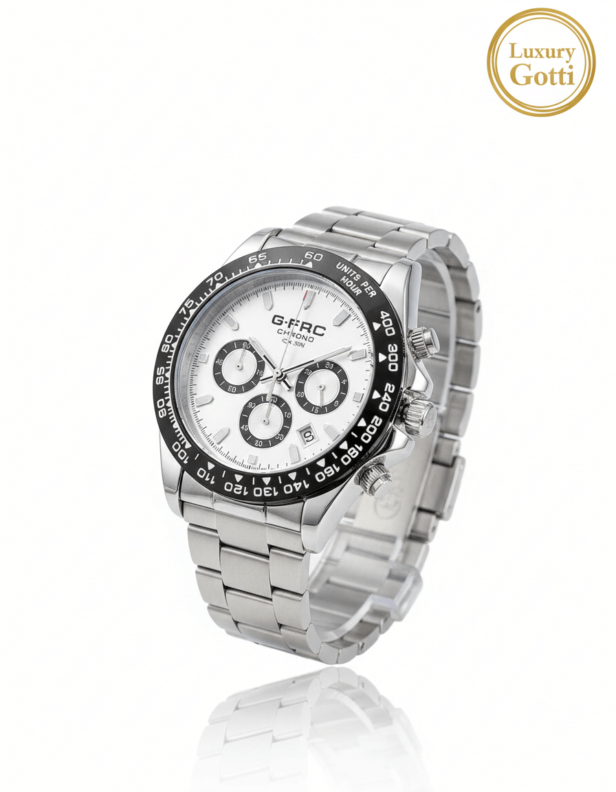 Reloj Acero con Cronógrafos Funcionales