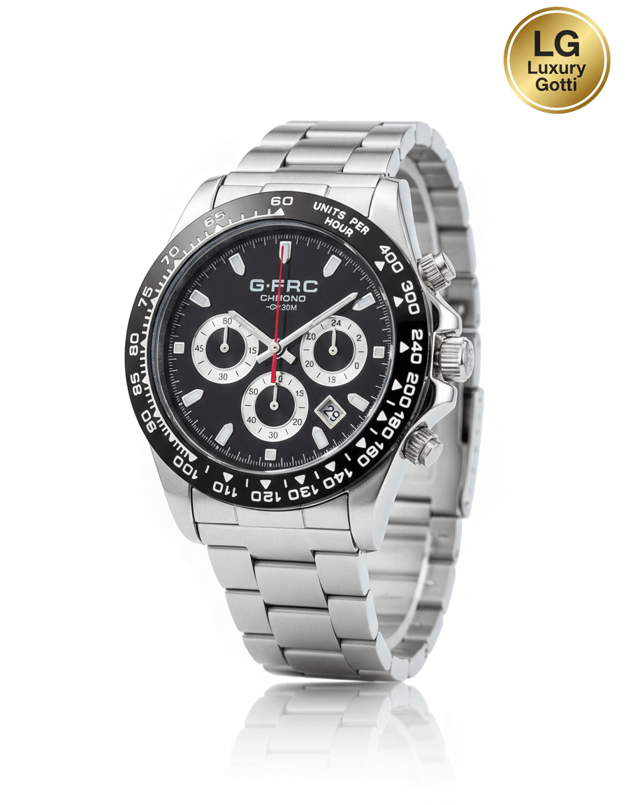 Reloj Acero con Cronógrafos Funcionales