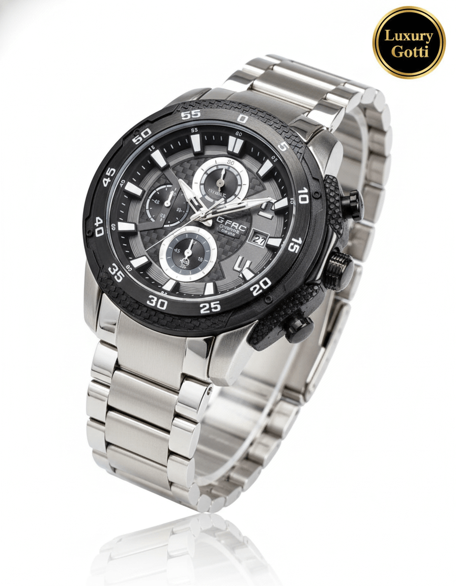 Reloj Deportivo Acero Cronógrafos Colores