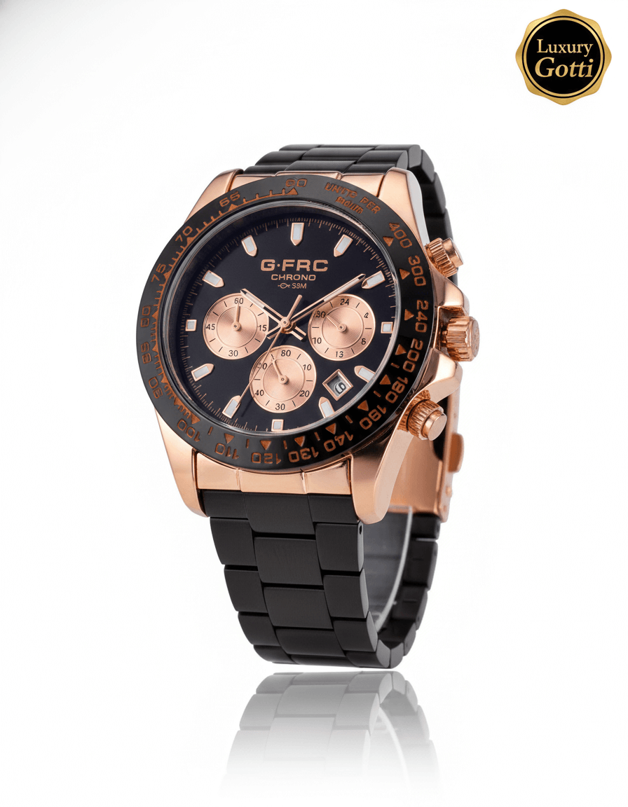 Reloj Acero con Cronógrafos Funcionales