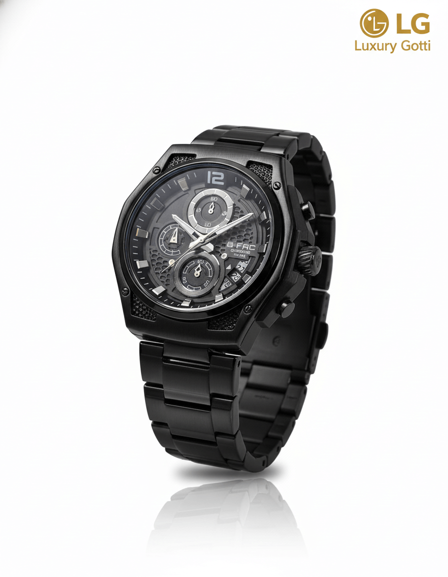 Reloj Acero con Cronógrafos Trial