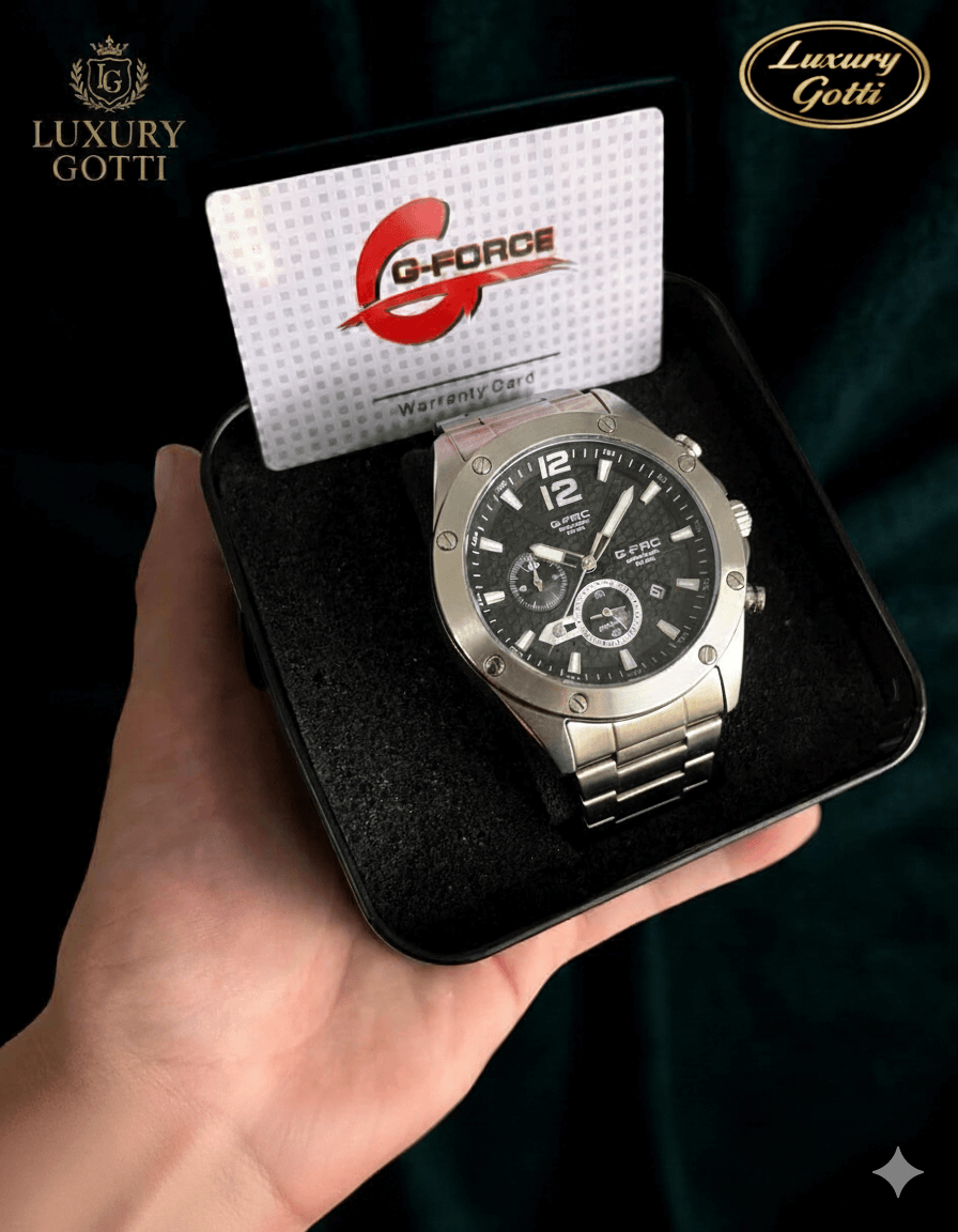 Reloj Acero con Cronógrafos Trial