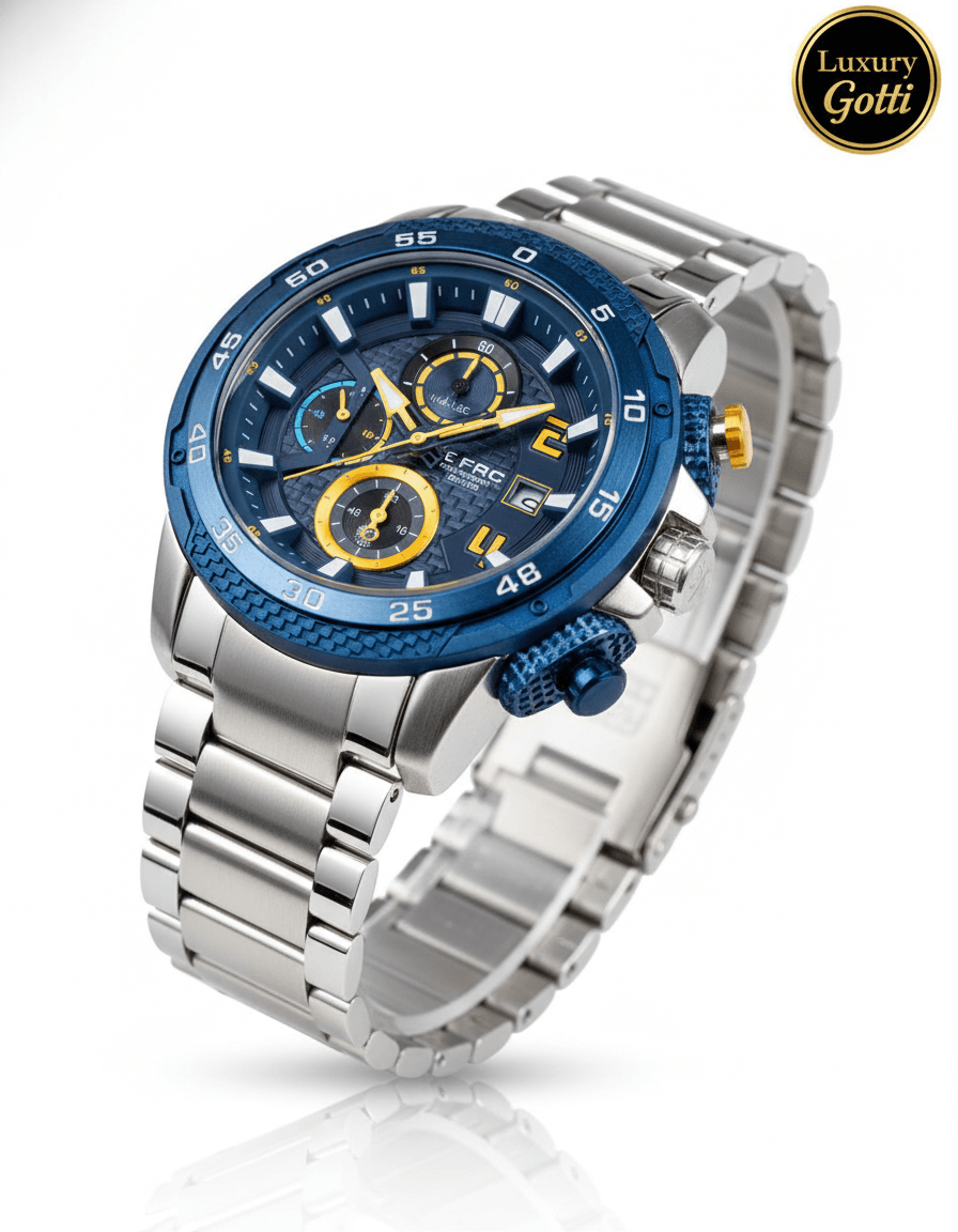 Reloj Deportivo Acero Cronógrafos Colores