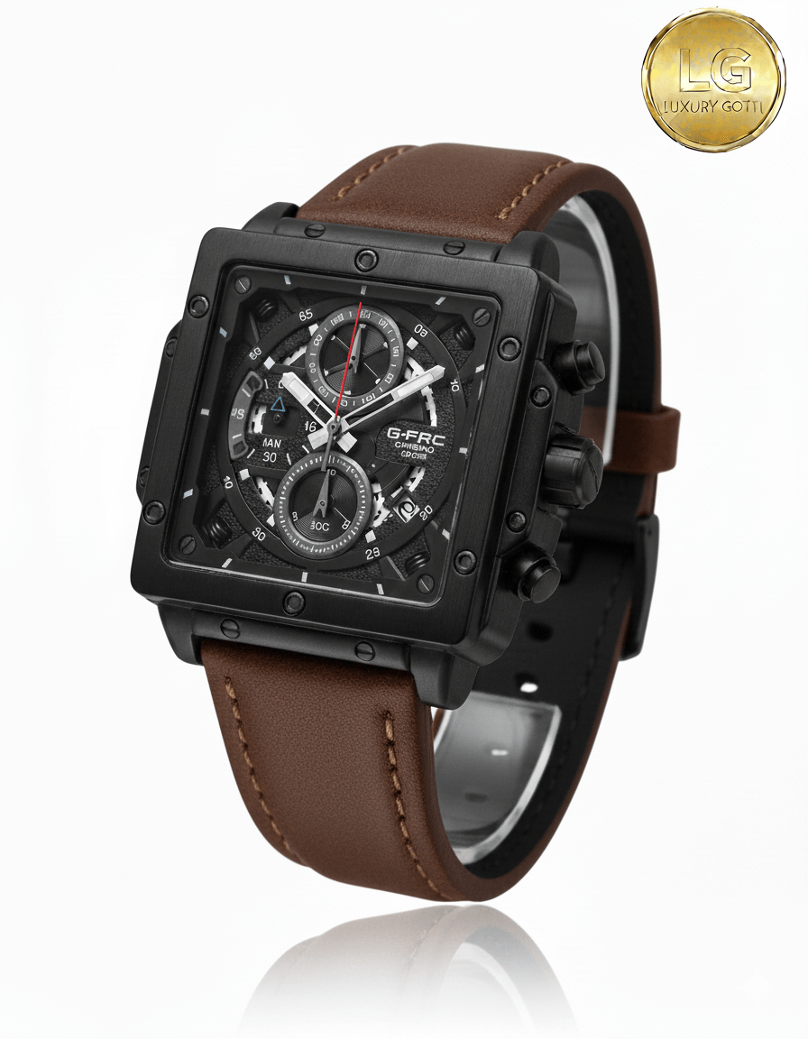 Reloj Deportivo Goma Caja Cuadrada Cronógrafos