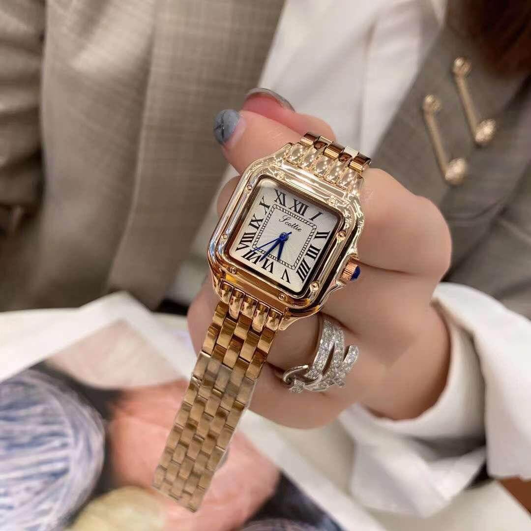 Reloj Elegante Pulsera Delgada con Números Romanos