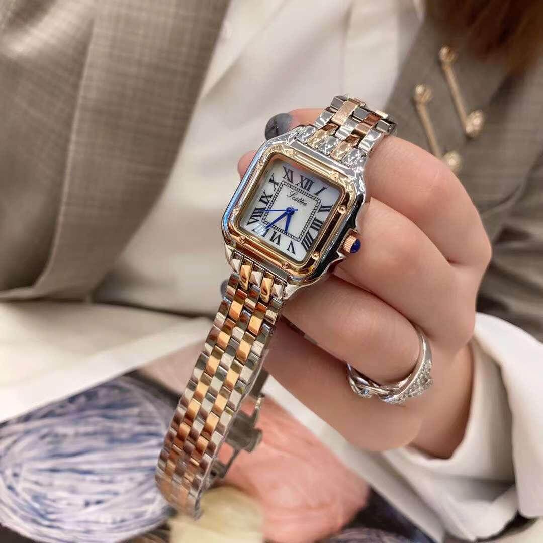 Reloj Elegante Pulsera Delgada con Números Romanos