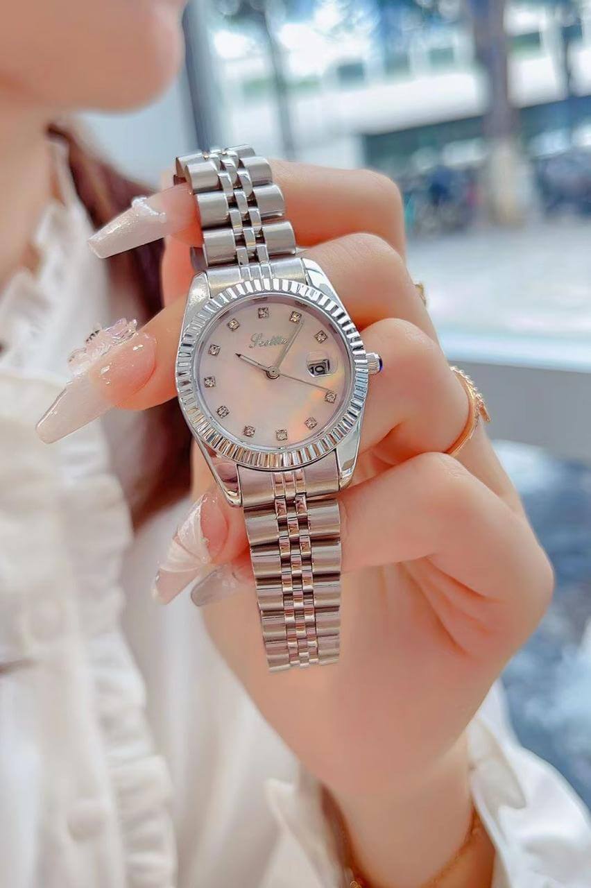 Reloj Elegante Pulso Ancho con Fecha